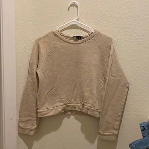 Forever 21 SIZE SMALL Tan Sweater